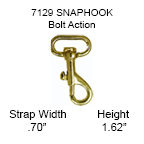 Metal swivel snap hooks from Rome Fastener