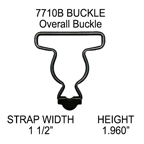 Metal Overall Buckles with Sliders from Rome Fastener